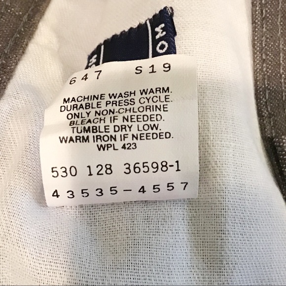 RARE Vintage Levi’s USA Cotton & Stretch Yarn High Waist Wide Leg Jeans/Pants - Picture 5 of 10